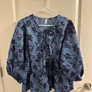 Kaktus Denim Blue Top